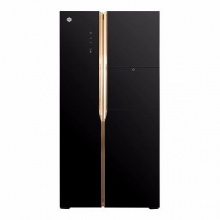 晶弘对开门冰箱_Fullmotion变频压缩机_BCD-630WPDGB 630L大冷冻空间 特设轻触式吧台 1天约1度电 鎏金黑_9511352001