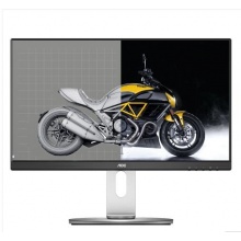 AOC I241PXQU 23.8英寸 AH-IPS 广视角 微边框 全接口 低蓝光 商务家用 旋转升降快拆支架 液晶电脑显示器