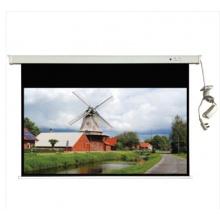 红叶(Redleaf)100英寸16:9遥控电动投影幕布(玻纤幕 白玻纤家用幕布)
