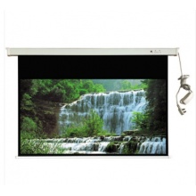 红叶(Redleaf)120英寸16:9电动投影幕布 玻珠幕 白幕