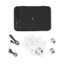 佳能(Canon) E568 彩色喷墨一体机 学生打印 作业打印(打印 复印 扫描 无线连接 自动双面)