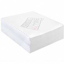 得力(deli)珊瑚海S241-1-1/3S一联三等分 80列撕边 白色电脑打印纸( 1000页/箱)