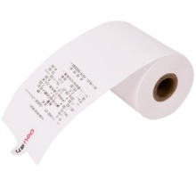 得力(deli)75mm*60mm双胶收银纸/收银机打印纸/超市小票打印纸 30米/卷 50卷/箱 3205