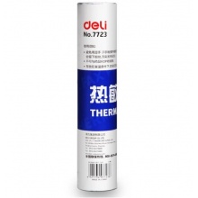 得力(deli)7723 热敏传真纸210mm*20m 1卷装