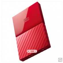 西部数据(WD)My Passport 1TB 2.5英寸 中国红 移动硬盘 WDBYNN0010BRD