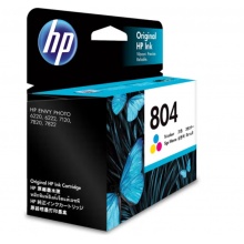 惠普804彩色墨盒